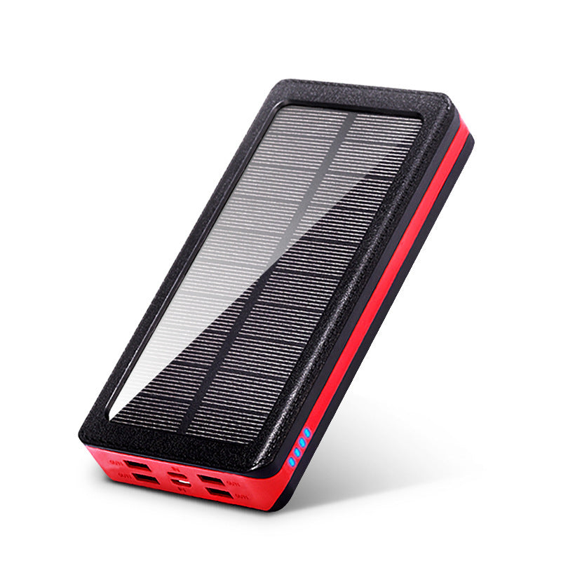 High-capacity solar power bank
