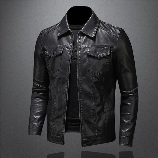 Men's fine leather jacket