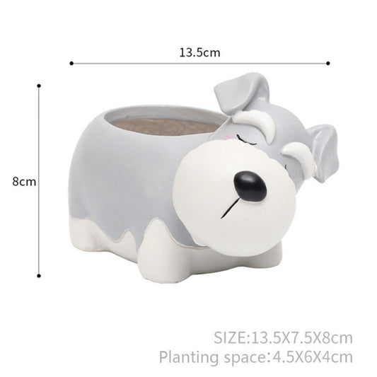 Creative Sleeping Pet Succulent Flower Pot