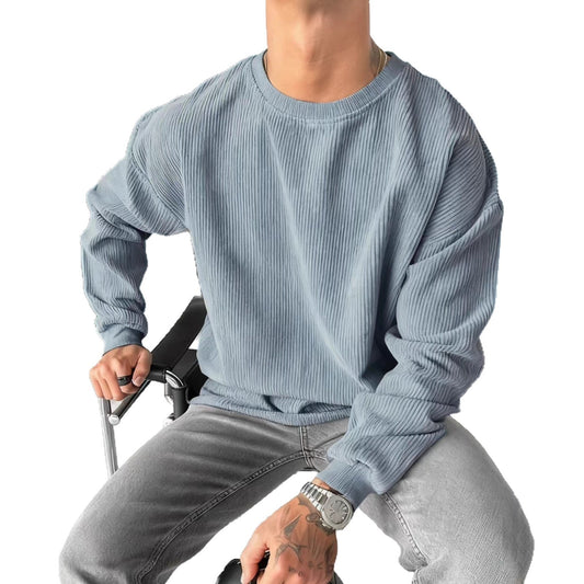 Casual Trends Round Neck Long Sleeve Sweater