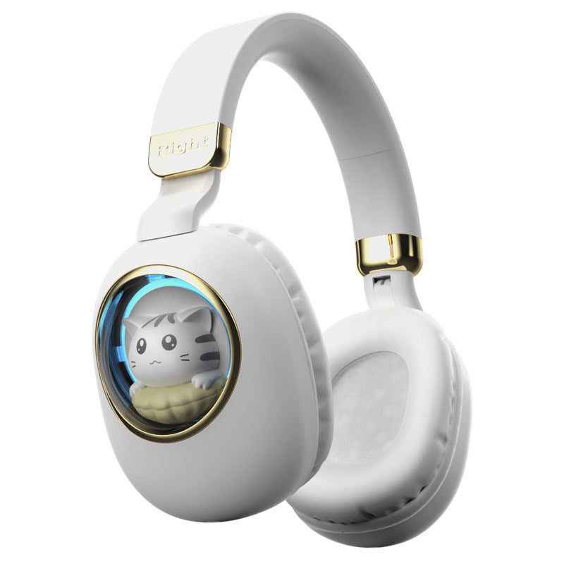 Wireless New Shiny Cute Cartoon Pet Headset