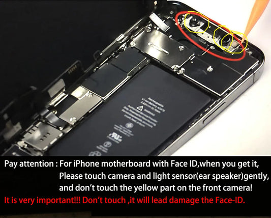 100%Working Fully Tested Mainboard For iPhone 14 Pro Max Unlocked Motherboard With Face ID Cleaned iCloud US E-SIM Version