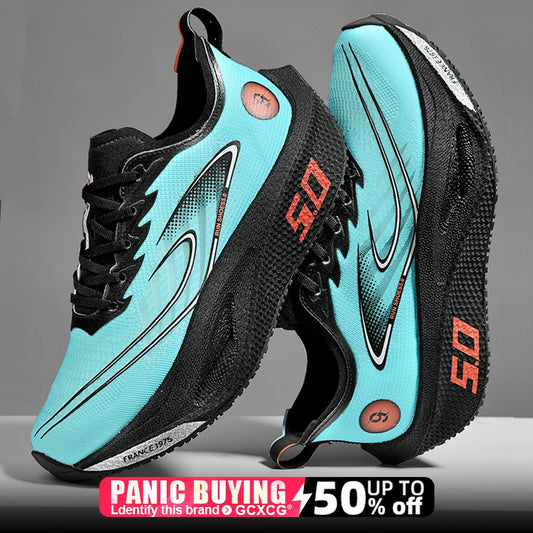 Running Shoes Speciality Carbon Board Marathon Men Sports Breathable Lightweight Women's Comfortable Athletic Nonskid Sneakers