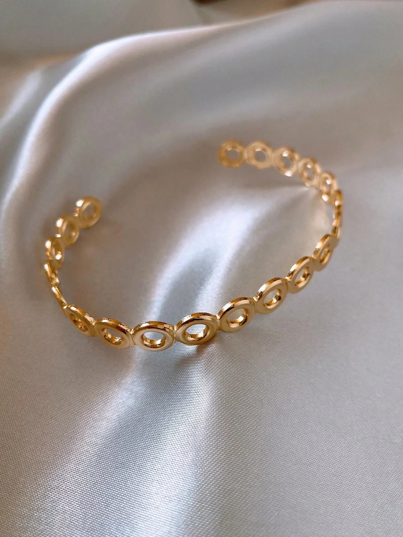 Stainless Steel Gold Color Bamboo Joint Bangles 2023 Trend Bracelet for Women Men Romantic Party Gift Fashion Jewelry