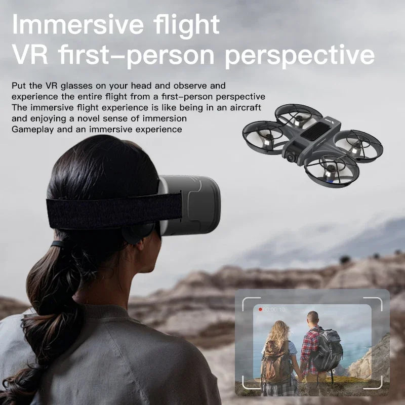 New Drone X266 GPS 8K Professional HD 360° Dual Cameras 5G WIFI Brushless Motors Obstacle Avoidance FPV Foldable Quadcopter Toys