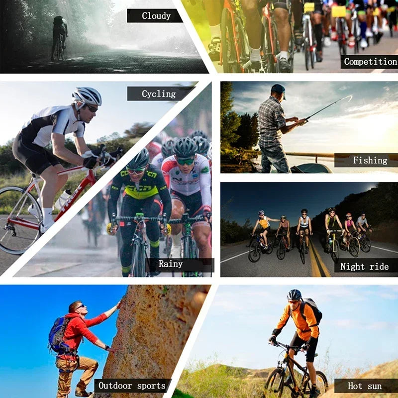 SCICON Polarized Cycling Glasses Mountain Bicycle Glasses Road Bike Cycling Eyewear Men Women Outdoor Sports Cycling Sunglasses