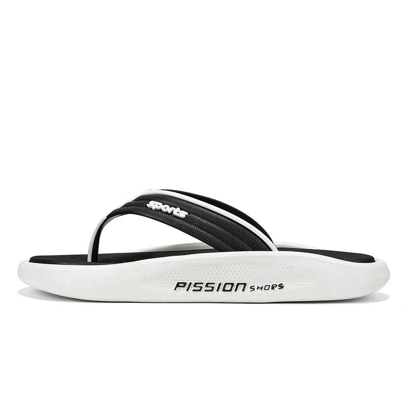 Outdoor Anti-skid Lightweight Mens Flip Flop Summer Casual Men’s Beach Shoes Classic Style Trendy Cozy Holiday Sandals for Man