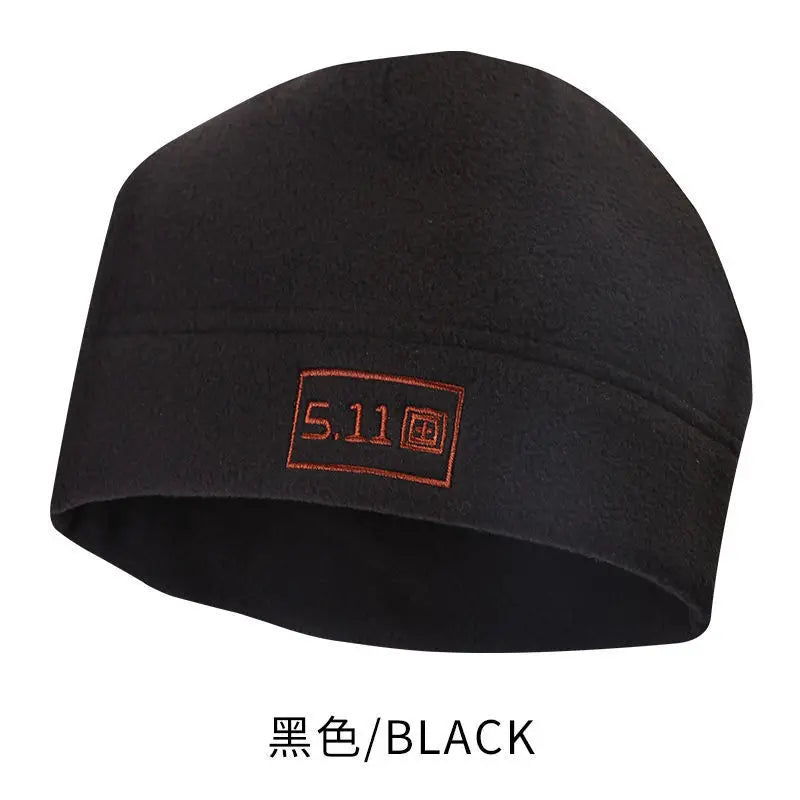 Tactical Fleece Hat&Scarf Set Thermal Head Cover Winter Warm Balaclava Face Mask Sports Cycling Bonnet Neck Protector