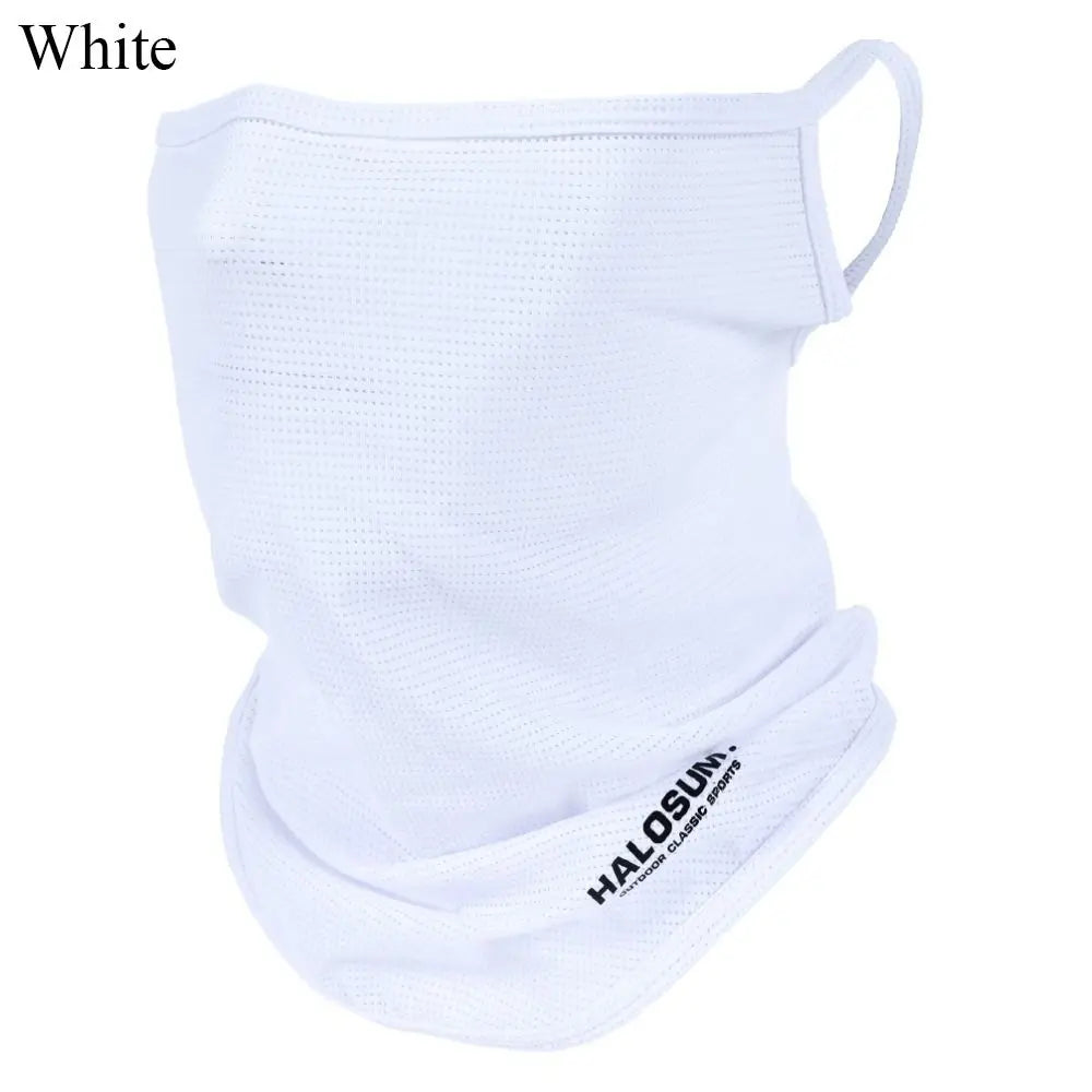 Summer Ice Silk Sun Protection Bike Mask Full Face Mask Balaclava Breathable Sun UV Protection Outdoor Sport Cycling Men Women