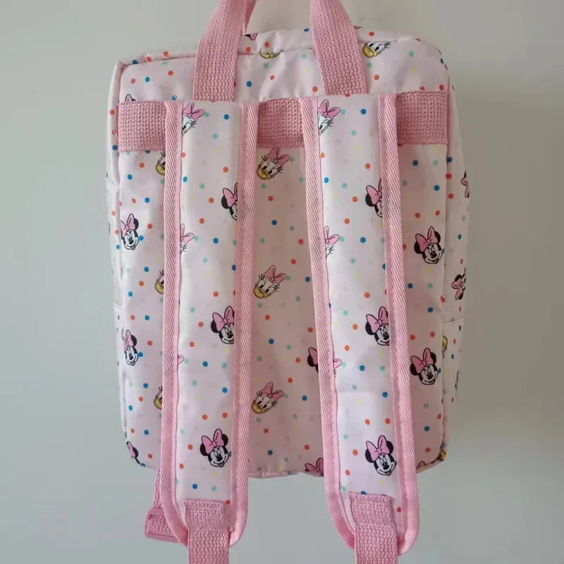 Fashion Children Bags Baby Minnie Mouse Printed Backpack Kindergarten Cartoon Schoolbag