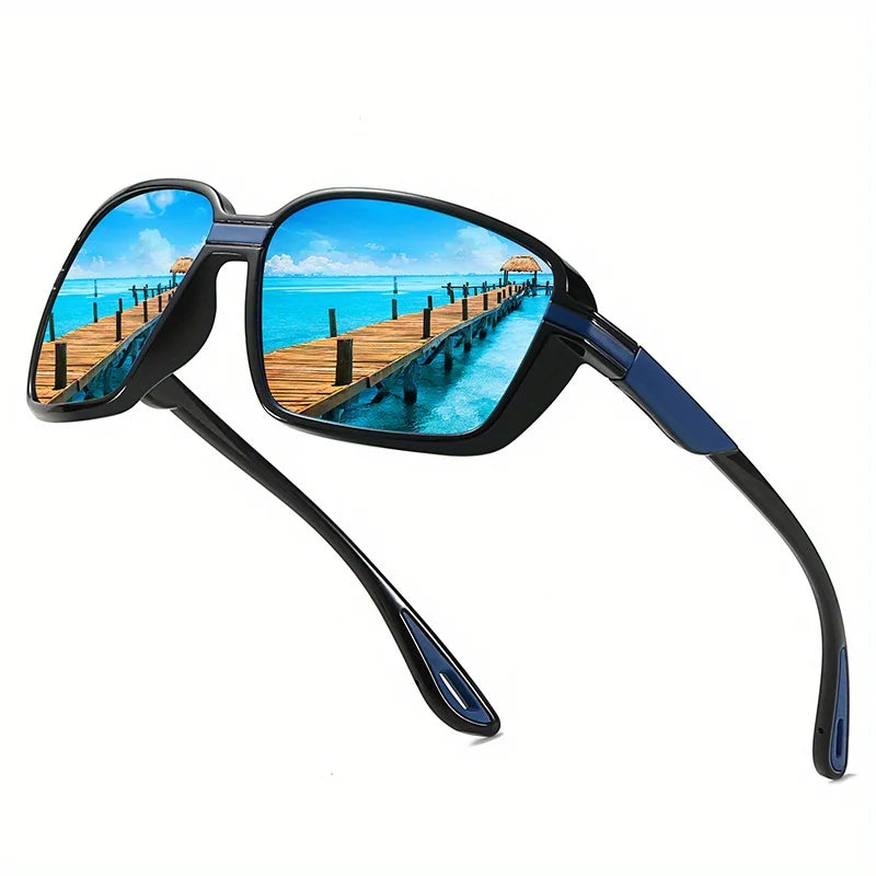 Classic polarized sports sunglasses unisex ideal for driving, fishing, hiking, giving away, UV400