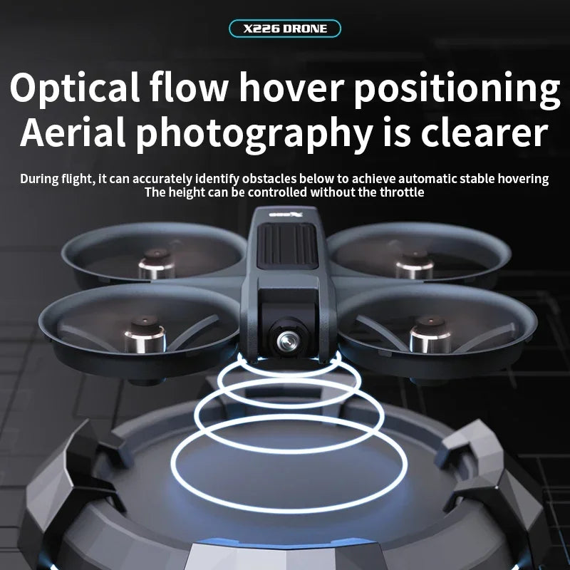 New Drone X266 GPS 8K Professional HD 360° Dual Cameras 5G WIFI Brushless Motors Obstacle Avoidance FPV Foldable Quadcopter Toys