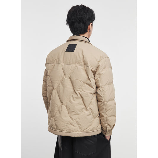 Lightweight Down Men's Coat Wide Jacket