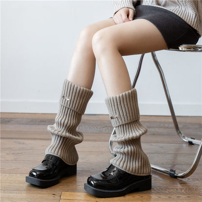 Women's Mid-calf Japanese Thickened Knitting Foot Sock
