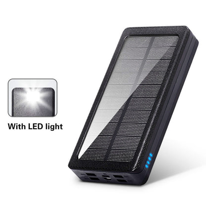 High-capacity solar power bank