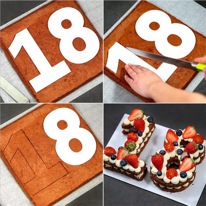 PET digital cake mould