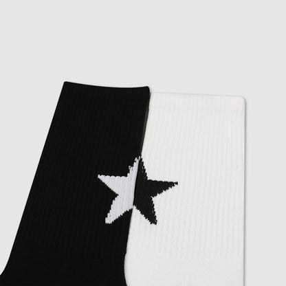 Simple Personality Street Sport Mid-calf Length Sock