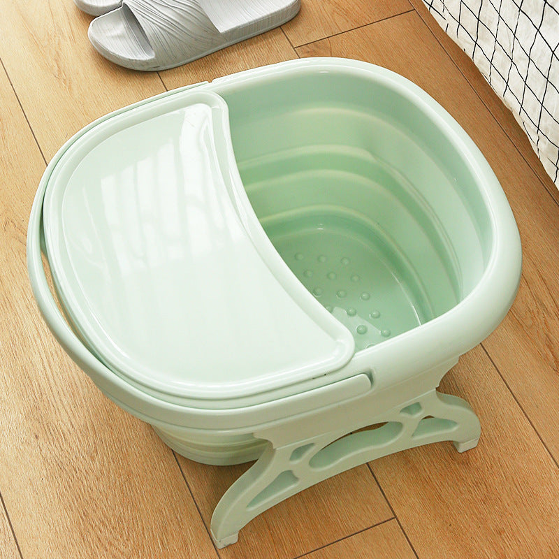 Foldable Foot Basin Foot Basin Leg Plastic Foot Basin Heat Preservation Portable Foot Basin Household Foot Basin