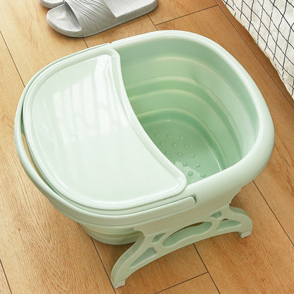 Foldable Foot Basin Foot Basin Leg Plastic Foot Basin Heat Preservation Portable Foot Basin Household Foot Basin