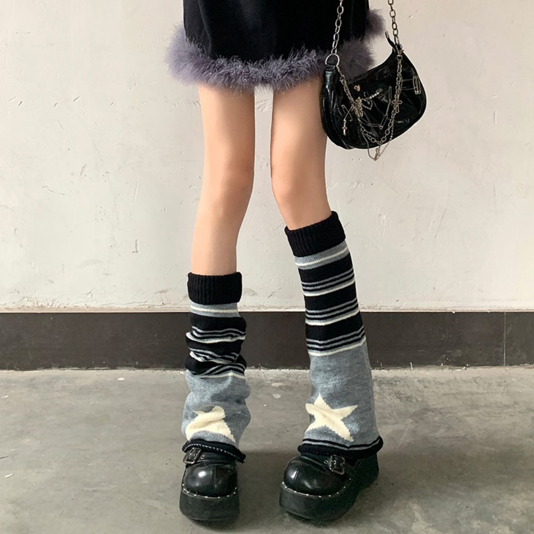 Female Striped XINGX Maillard Foot Sock