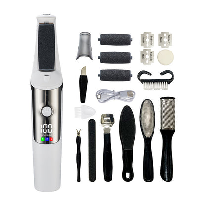 Electric Foot Grinder Automatic Foot Rubbing Calluses Removing Foot Pedicure Tool