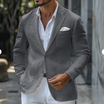 Business Casual Printing Fashionable Men's Jacket