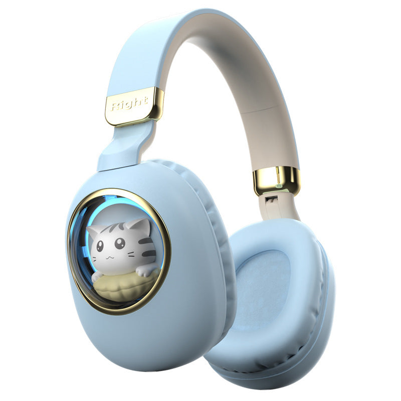 Wireless New Shiny Cute Cartoon Pet Headset