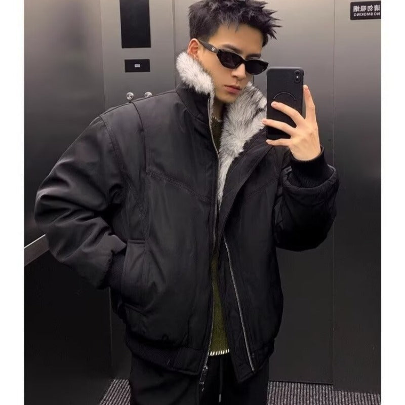 Cotton Coat Winter Thickened Flight Jacket