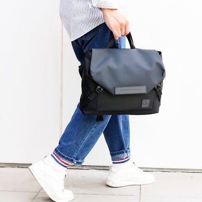 High Quality Boys Business Handbags Vintage Men's Shoulder Bag Business Travel Crossbody Bag Large Capacity Casual Messenge Bag 