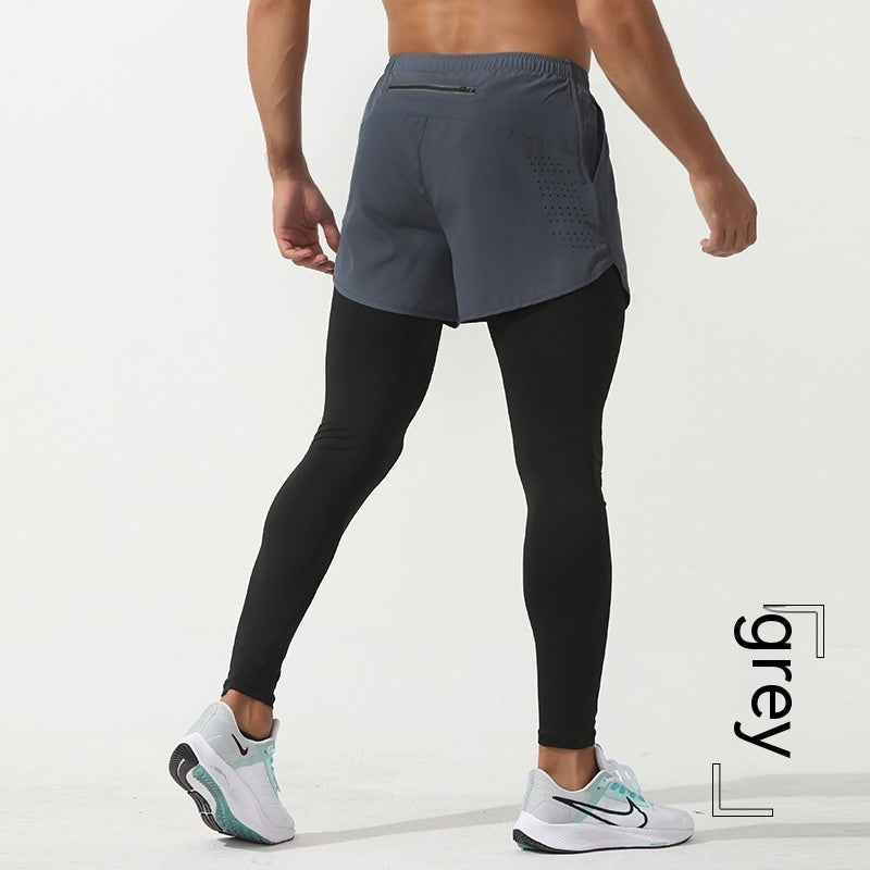 Men's Fitness Elastic Running Quick Drying Pants