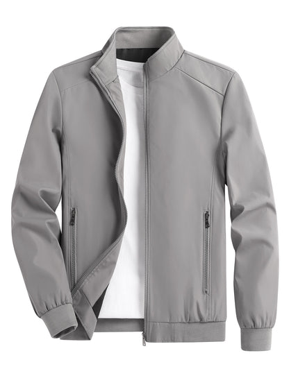 Executive Spring And Autumn Jacket Casual Men's Coat Plus Size