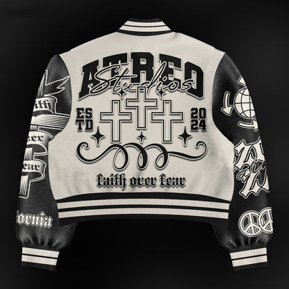 Fashion Casual Printed Polyester Sweater