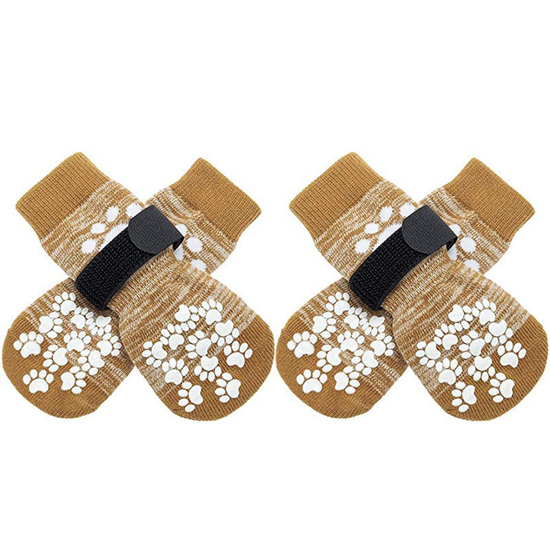 Dog Medium-sized Dog Waterproof Anti-drop Warm Indoor Pet Ankle Sock