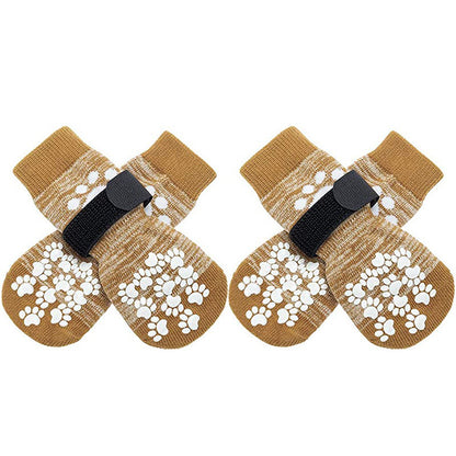 Dog Medium-sized Dog Waterproof Anti-drop Warm Indoor Pet Ankle Sock