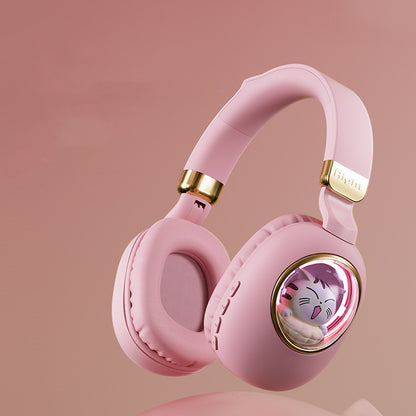 Wireless New Shiny Cute Cartoon Pet Headset