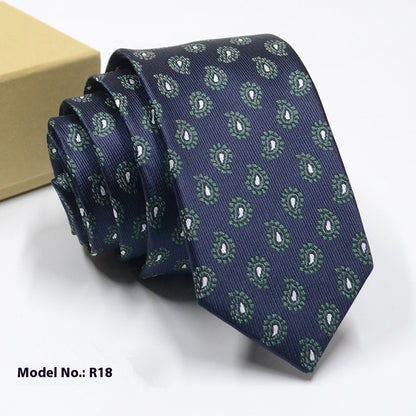 Fashion Exquisite Jacquard Tie Wedding Groom