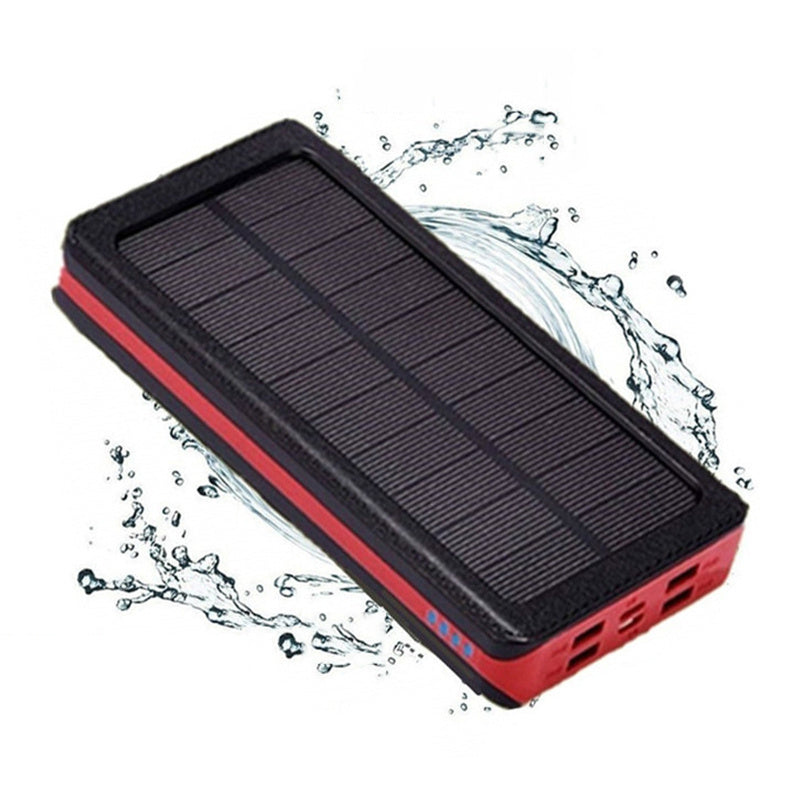High-capacity solar power bank