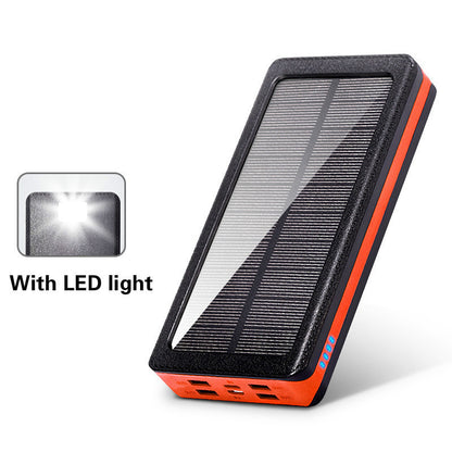 High-capacity solar power bank
