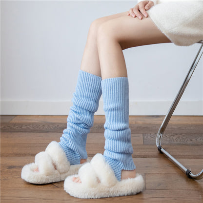Women's Mid-calf Japanese Thickened Knitting Foot Sock