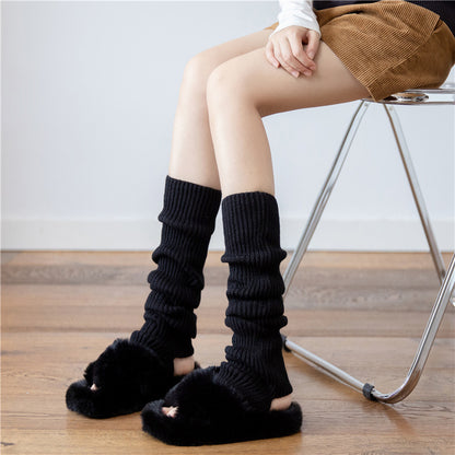 Women's Mid-calf Japanese Thickened Knitting Foot Sock