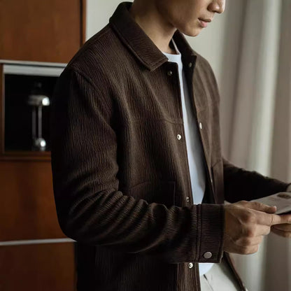 High-grade Texture Jacket For Men Autumn And Winter New