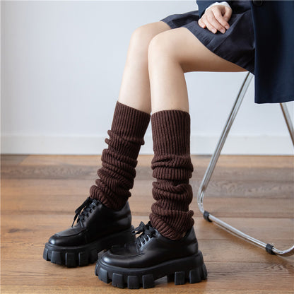 Women's Mid-calf Japanese Thickened Knitting Foot Sock