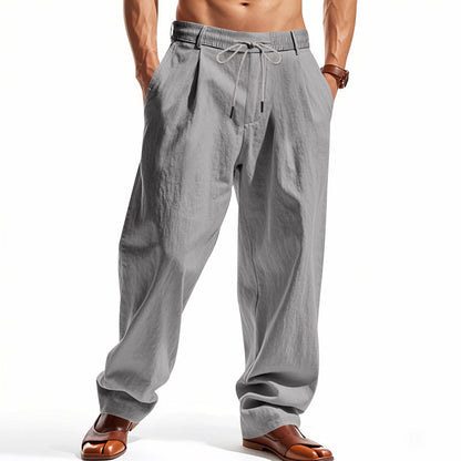 Simple Trendy Wide-leg Beach Sports Trousers For Men