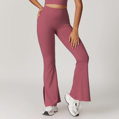 Outer Wear High Waist Wide Leg Hip Raise Yoga Pants