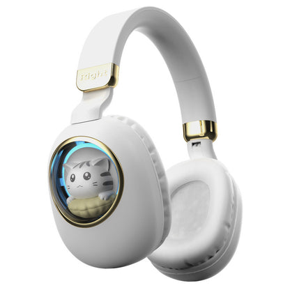 Wireless New Shiny Cute Cartoon Pet Headset