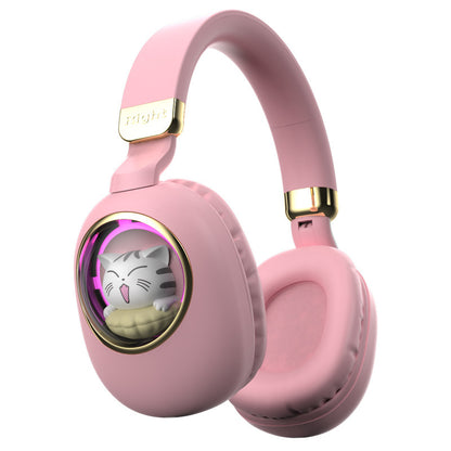 Wireless New Shiny Cute Cartoon Pet Headset