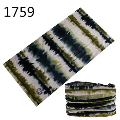 Men Camping Hiking Fishing Scarves Cycling Sports Bandana Outdoor Headscarves Riding Headwear Scarf Neck Mask Tube Magic Scarf