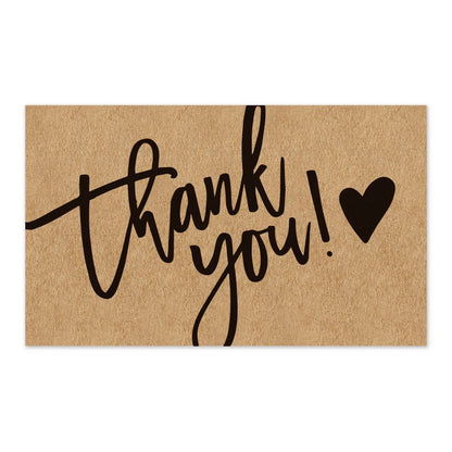 10-30pcs Natural Kraft Paper "beyond grateful" Cards Thank You Card For Small Shop Gift Decoration Card For Small Business Card