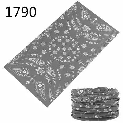 Men Camping Hiking Fishing Scarves Cycling Sports Bandana Outdoor Headscarves Riding Headwear Scarf Neck Mask Tube Magic Scarf