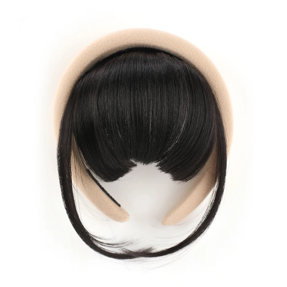 Front Hair Bangs Hair Synthetic Extensions With Magic Paste hair Bands Bangs Wigs Synthetic Wigs Headband for Halloween